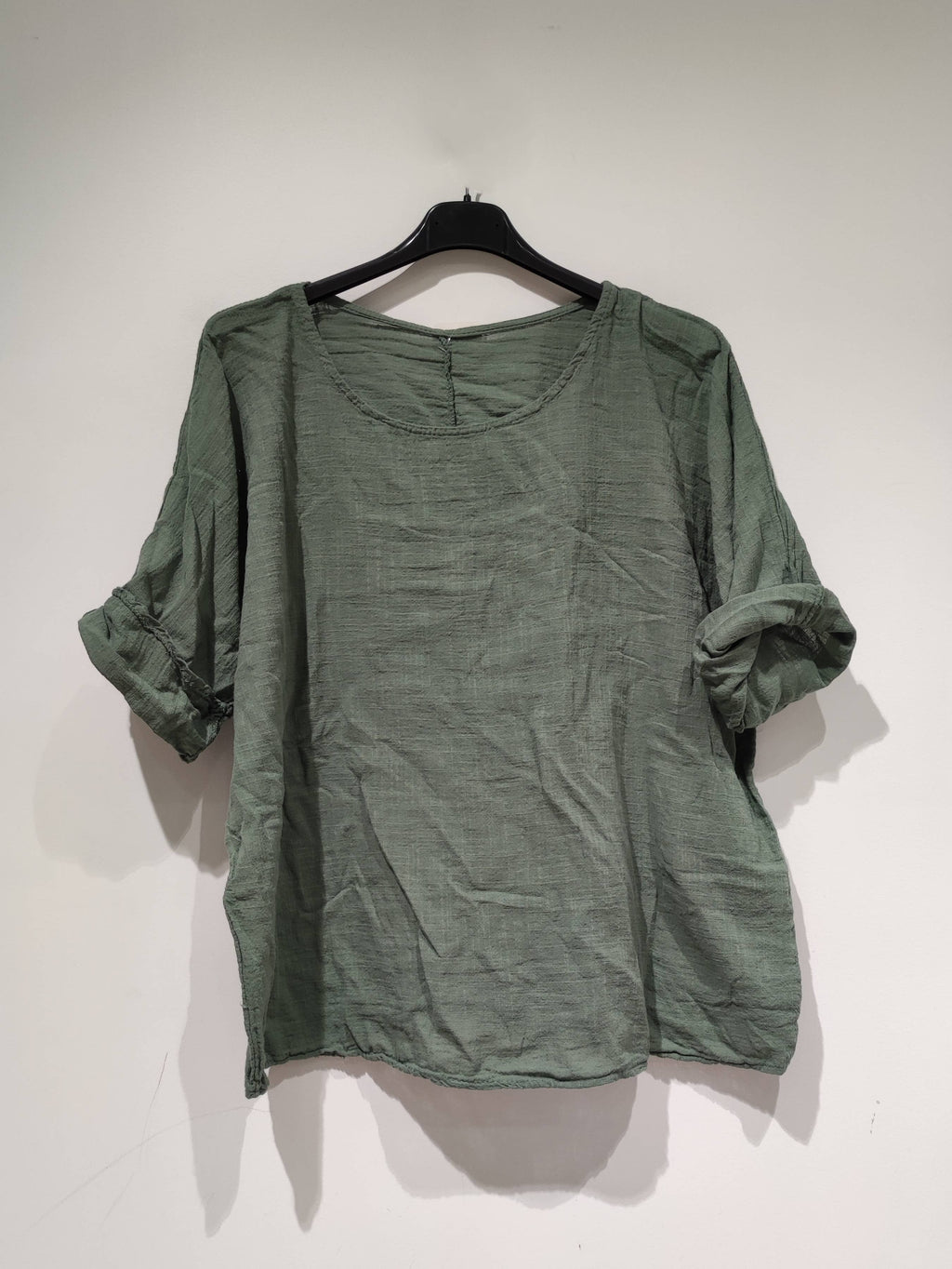 LISA T-shirt small - PE25: TURQUOISE / YOU(36-46)