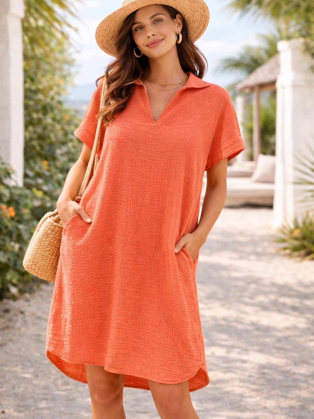 THE EDEN DRESS: Beige