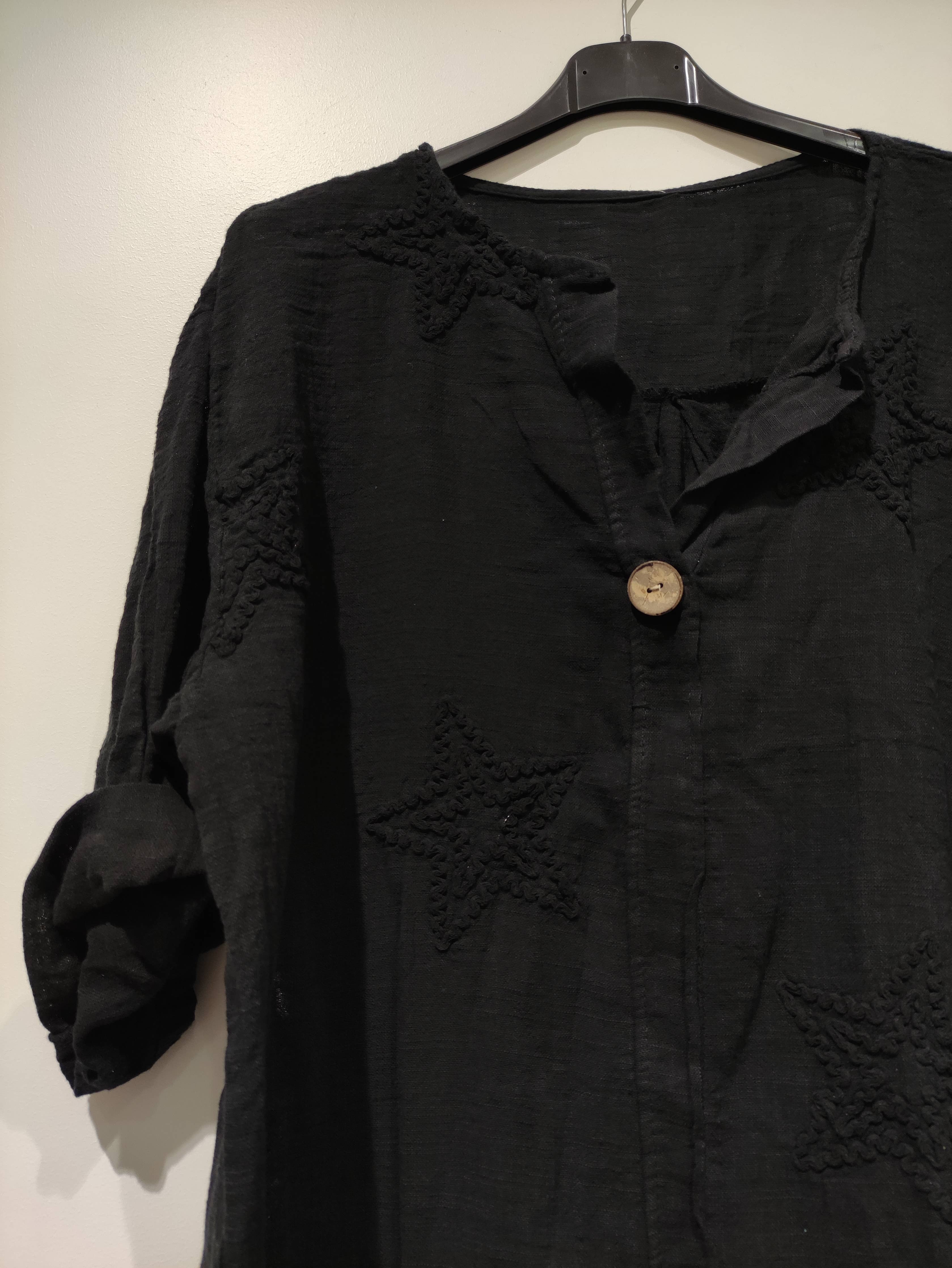 LISA Star Blouse - PE25: Persimmon / YOU(36-46)