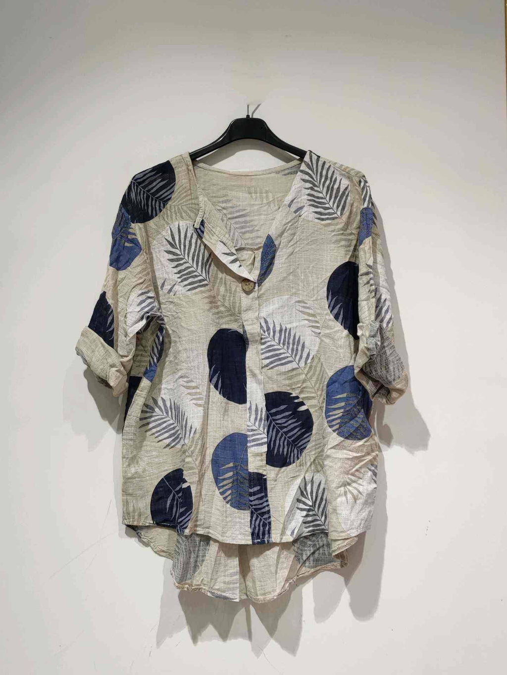 LISA Jungle Blouse: BEIGE