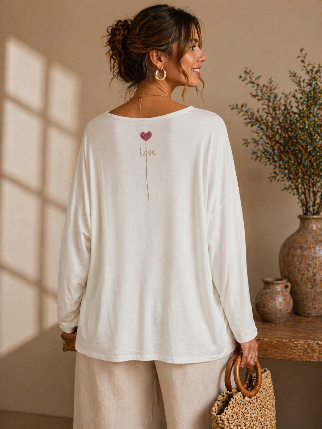 High Bohemian Heart – Gentle Sun: Light yellow / One size