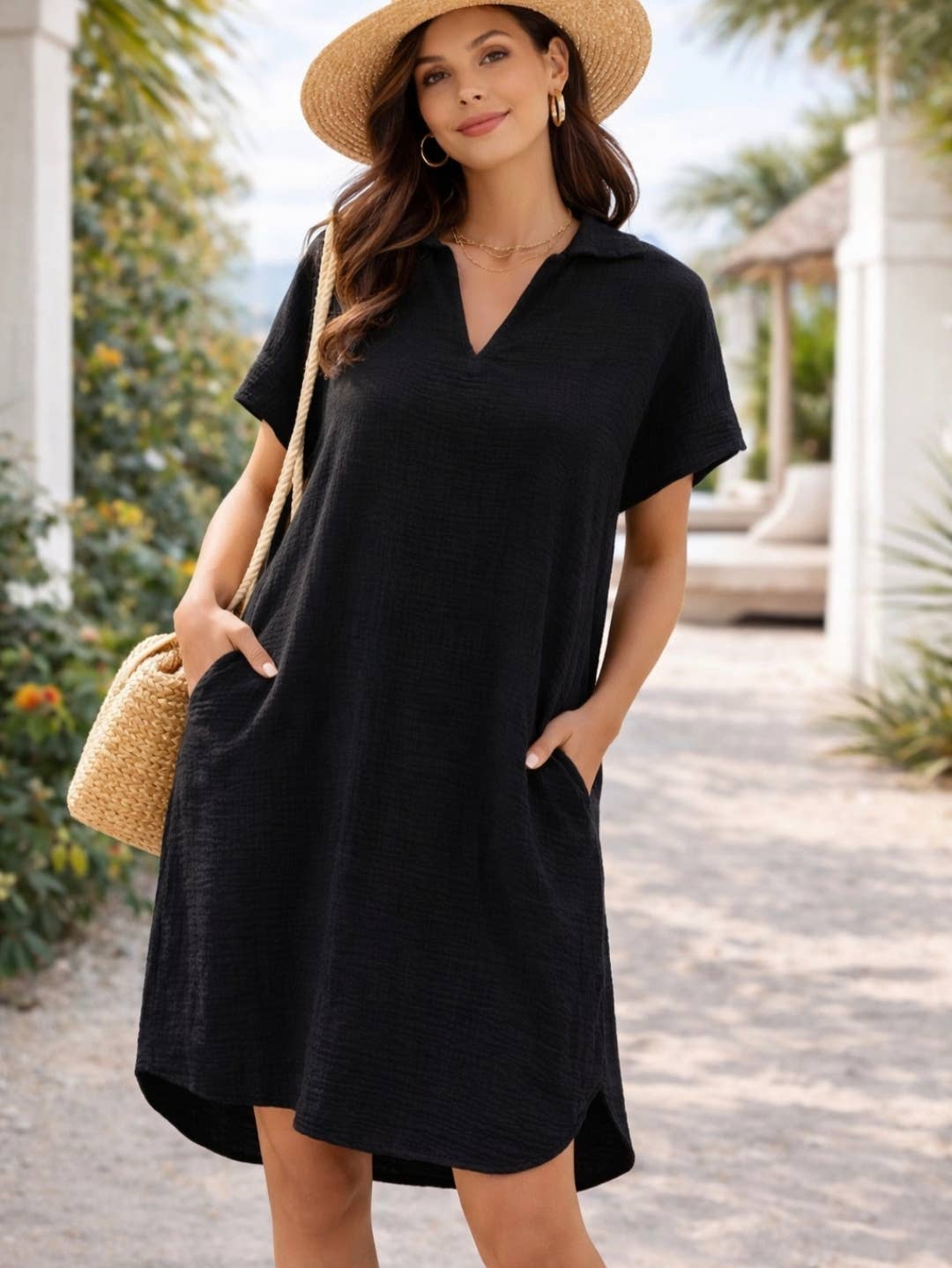 THE EDEN DRESS: Black