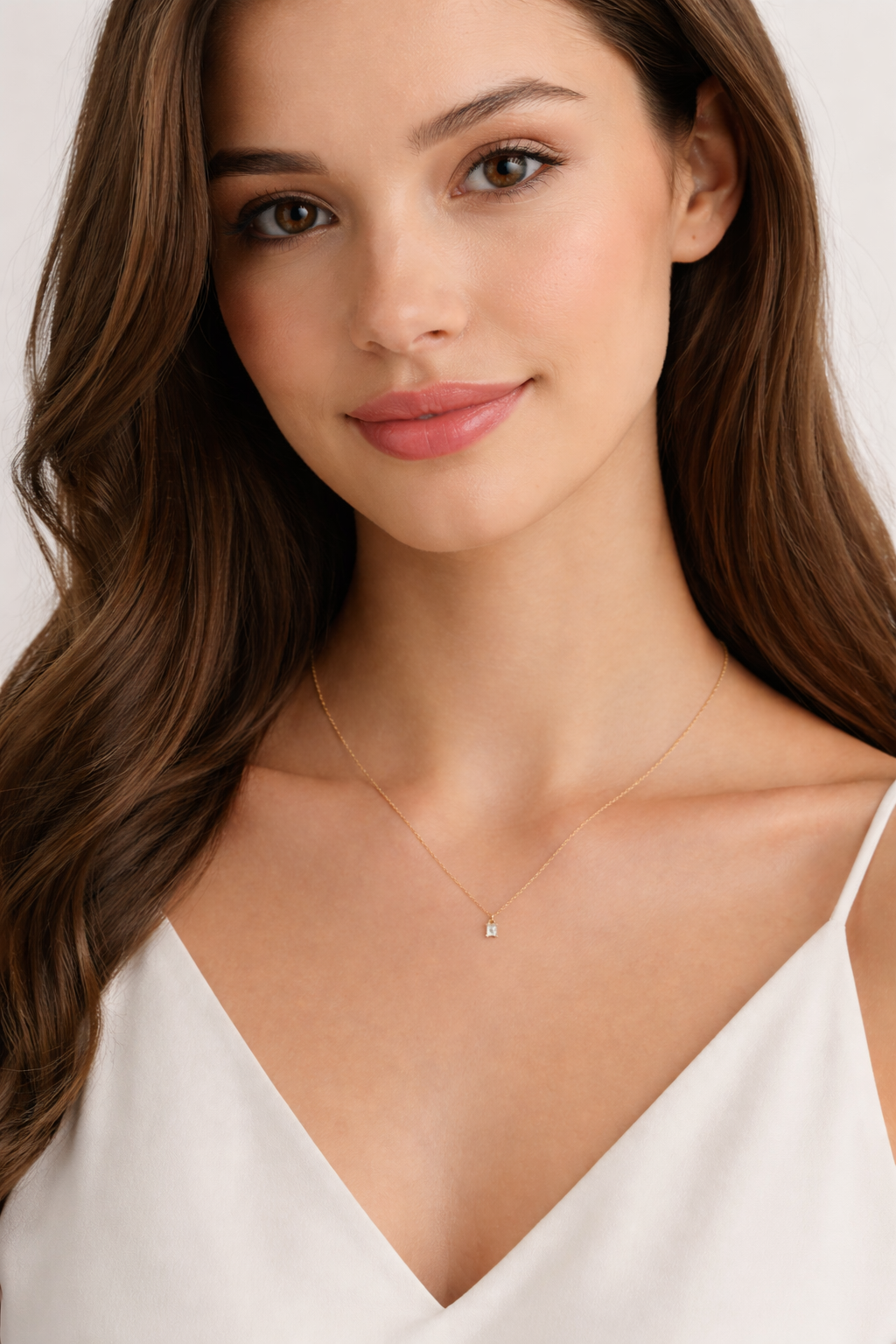 Emily Luxe Sterling Silver Plated Necklace