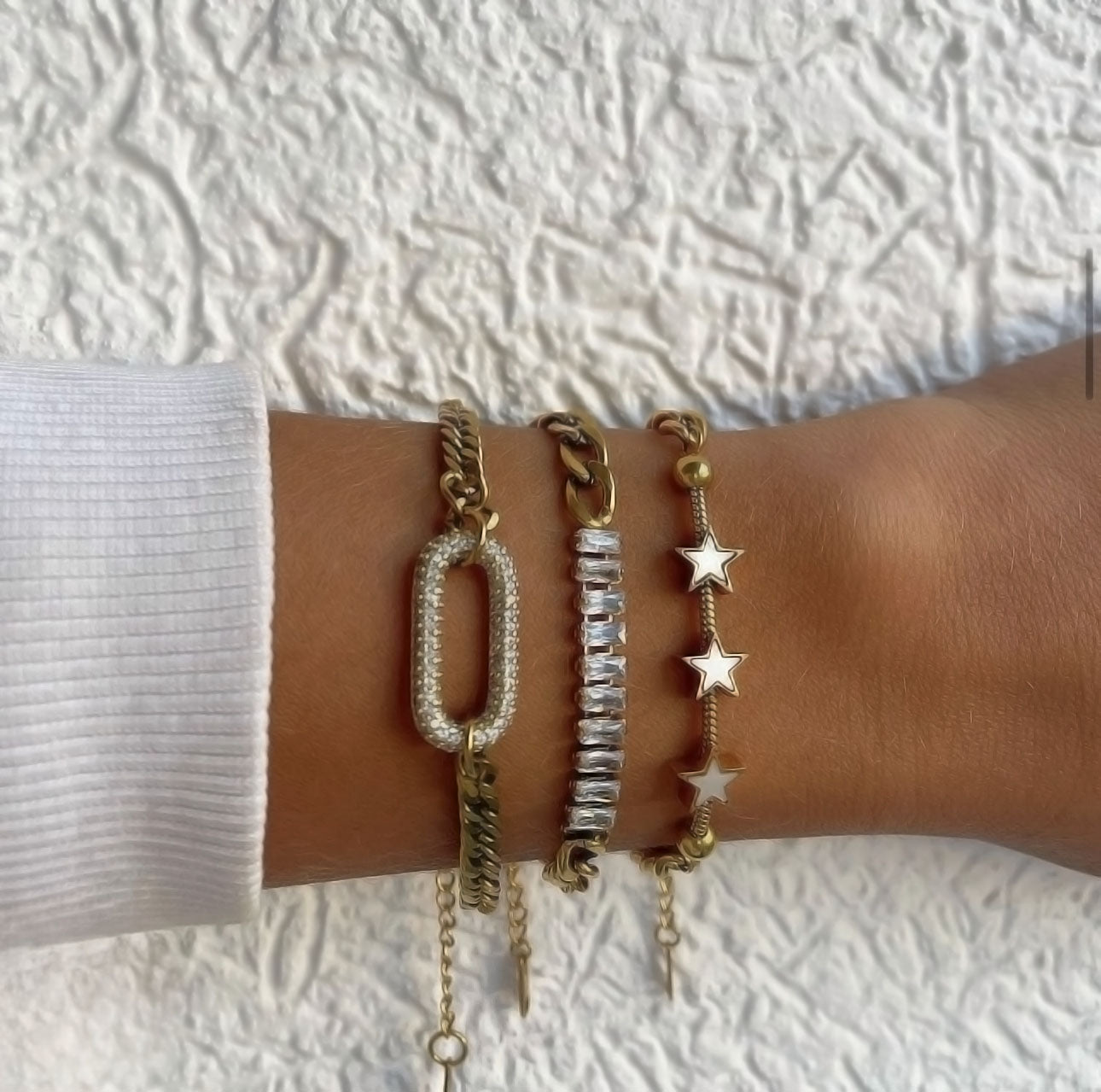 Harlow Luxe 18k Gold Plated Statement Bracelet