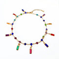 Issa Luxe 18k Gold Plated Jewelled Anklet