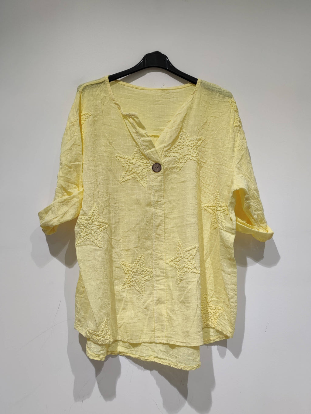 LISA Star Blouse - PE25: Persimmon / YOU(36-46)