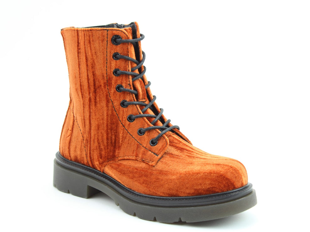 Heavenly feet tabitha rust velour boots