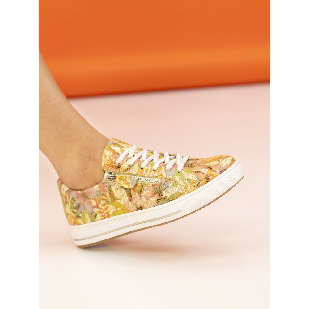 Lunar Nicole floral trainers