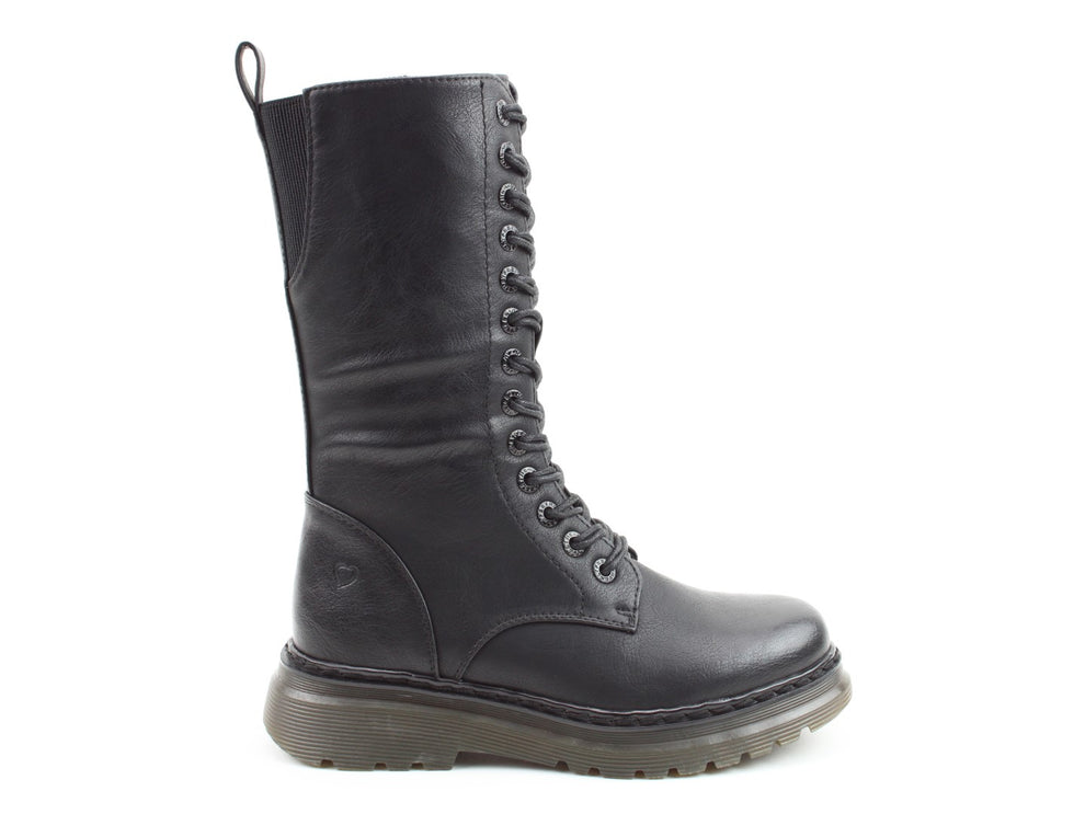 Heavenly feet avena black vegan friendly boots.
