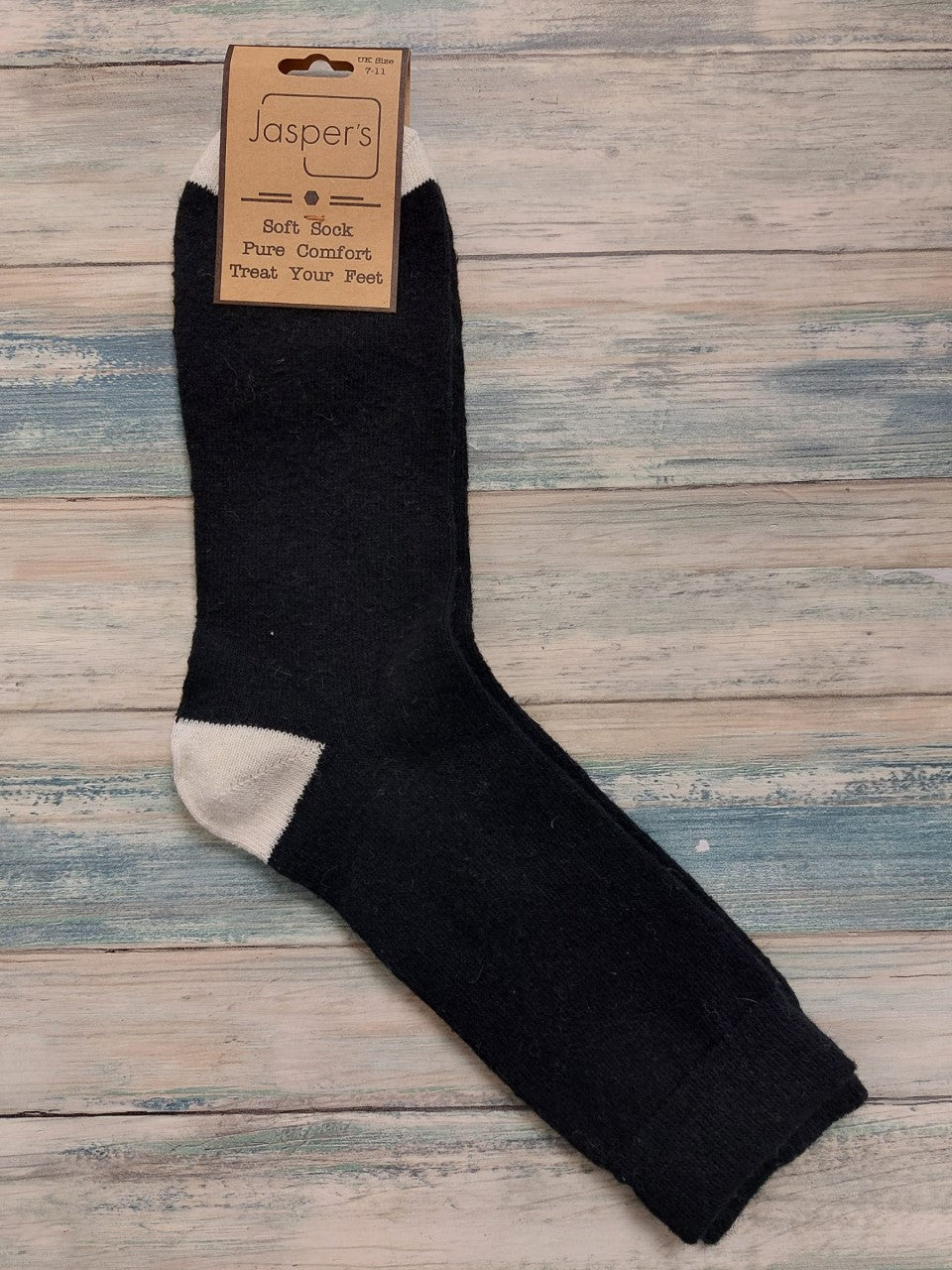 Jasper Men's Black Socks