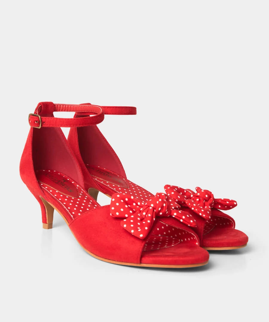 Joe Browns Showstopper Bow Trim Shoes