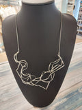 Jess & Lou Silver Tangled Necklace