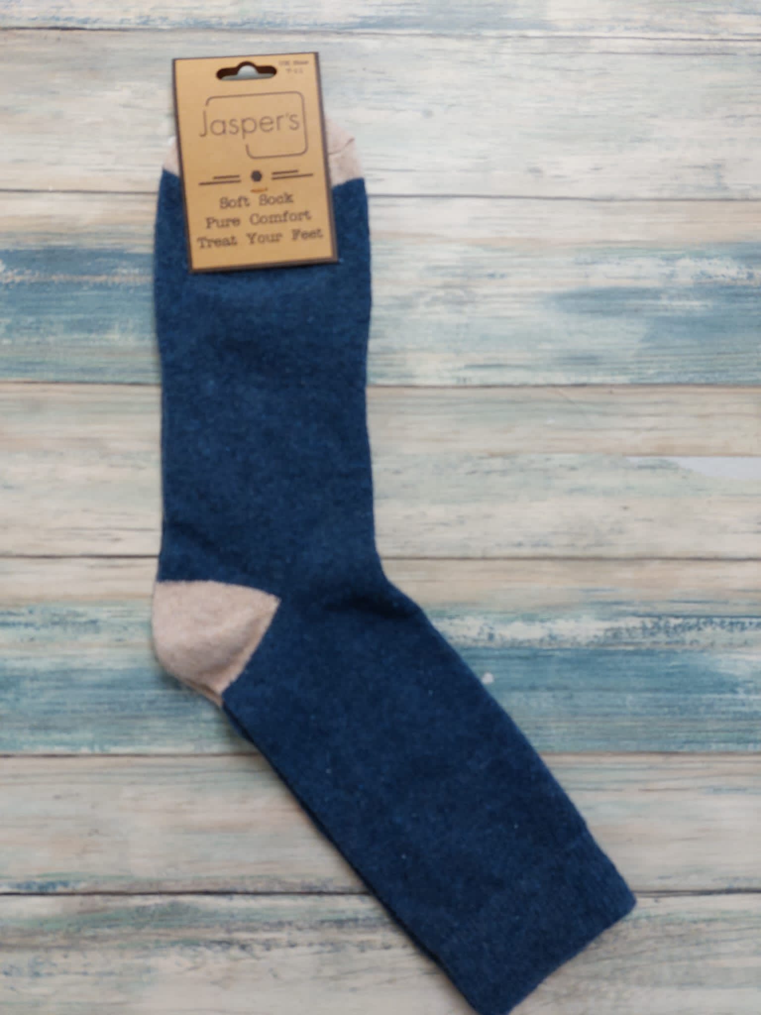 Jasper Men's Navy Socks
