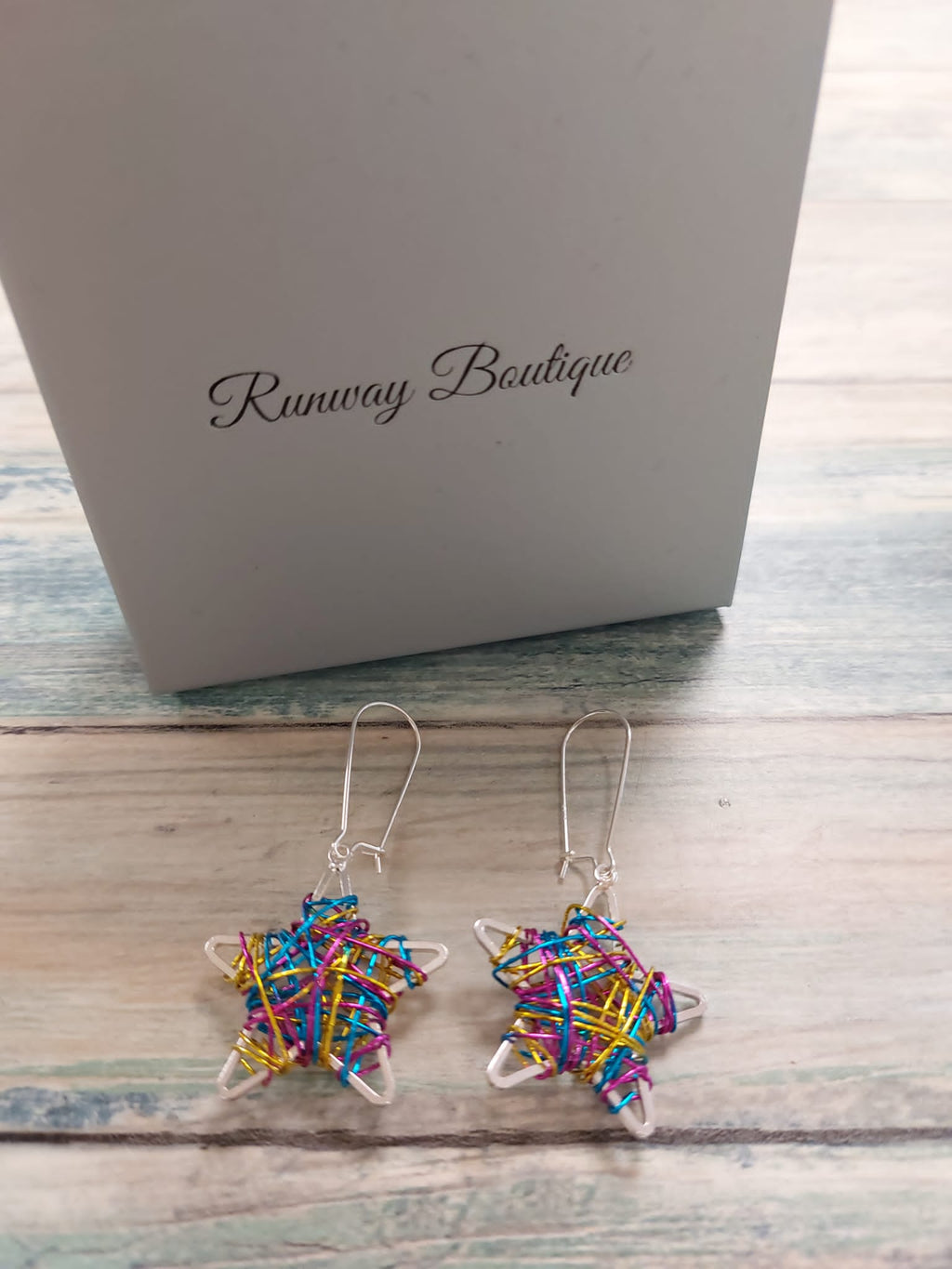 Jess & Lou Multi Star Earrings