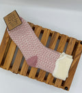 Jess and lou herringbone cosy socks