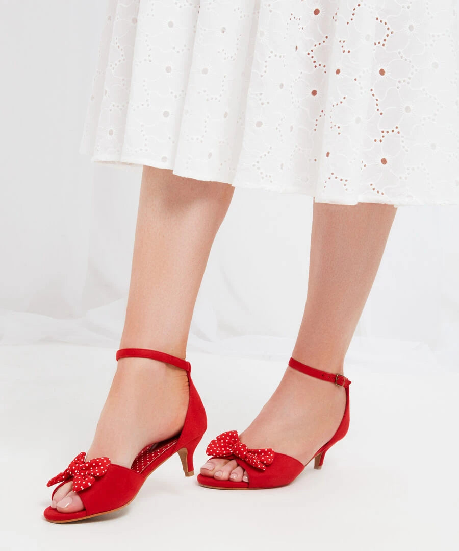 Joe Browns Showstopper Bow Trim Shoes