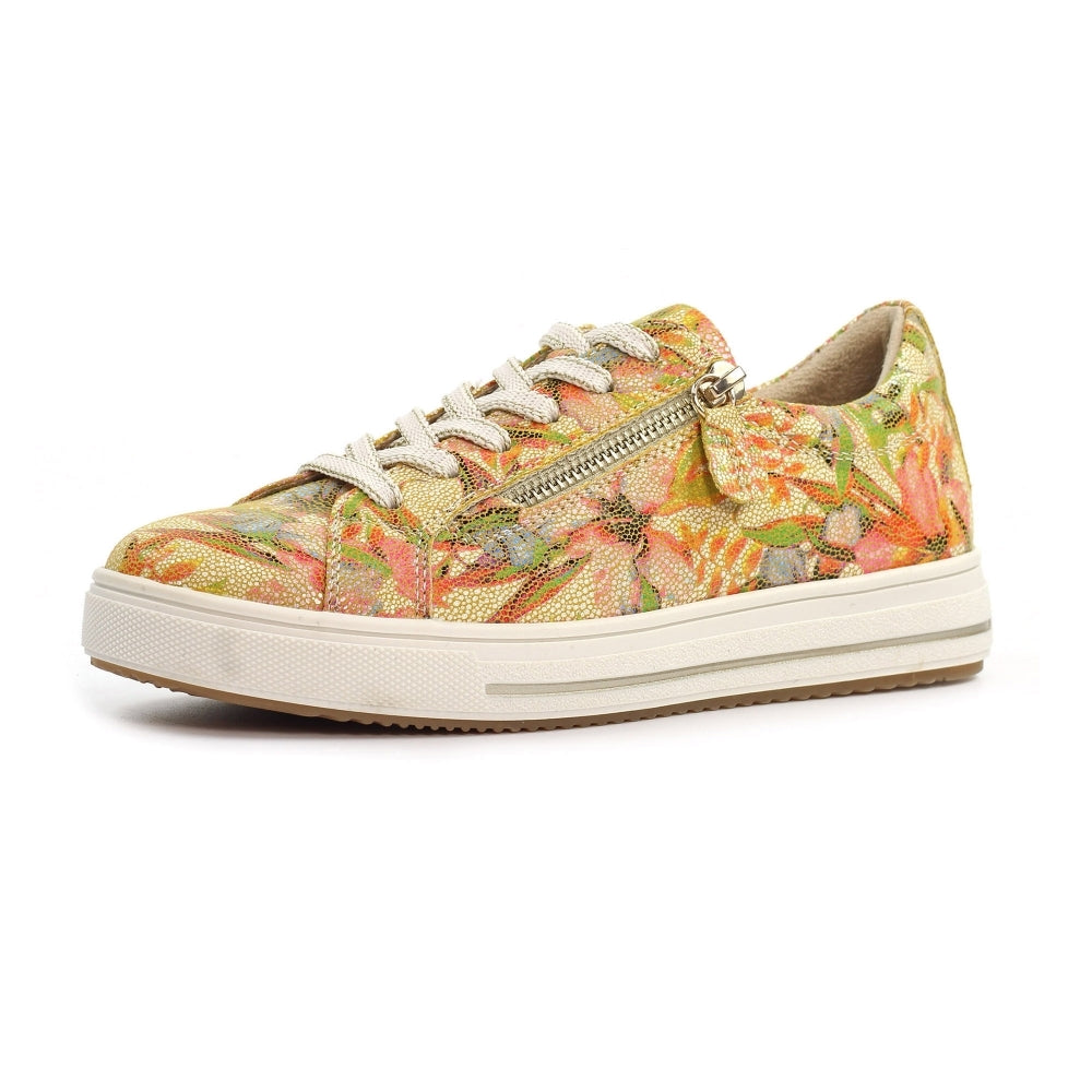 Lunar Nicole floral trainers