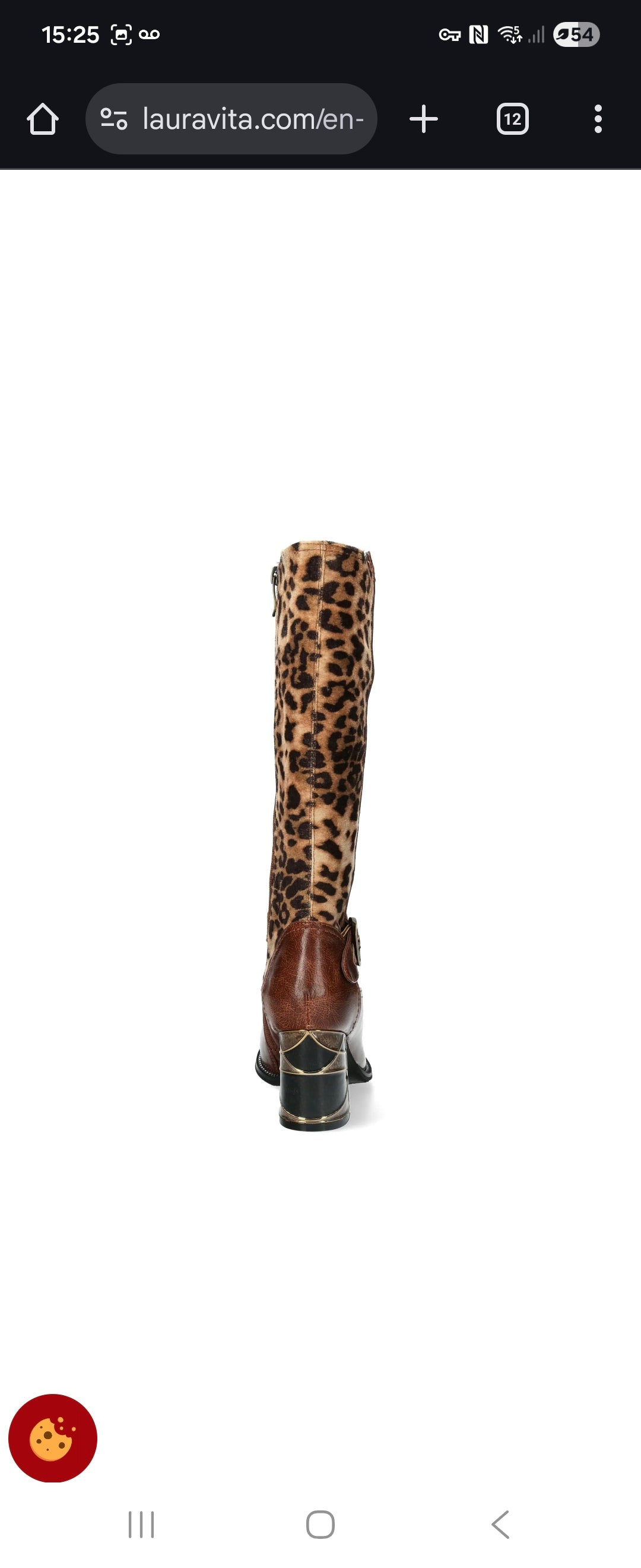 Laura vita nmarbreo tan knee high boots