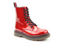 Heavenly Feet Justina Red Glitter Boots