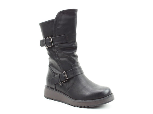 Heavenly Feet Hannah Boots – Vegan-Friendly Ladies Ankle Boots with Memory Foam