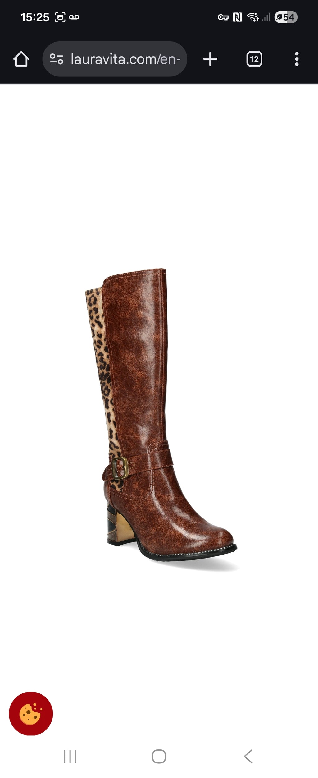 Laura vita nmarbreo tan knee high boots