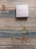 Jess & Lou Gold Tangled Necklace