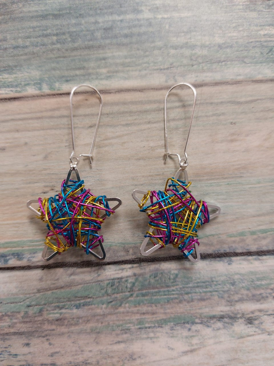 Jess & Lou Multi Star Earrings