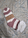 Jess and lou super cosy slipper socks sz 4-7