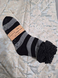 Jasper's super cosy slipper socks sz 7-11