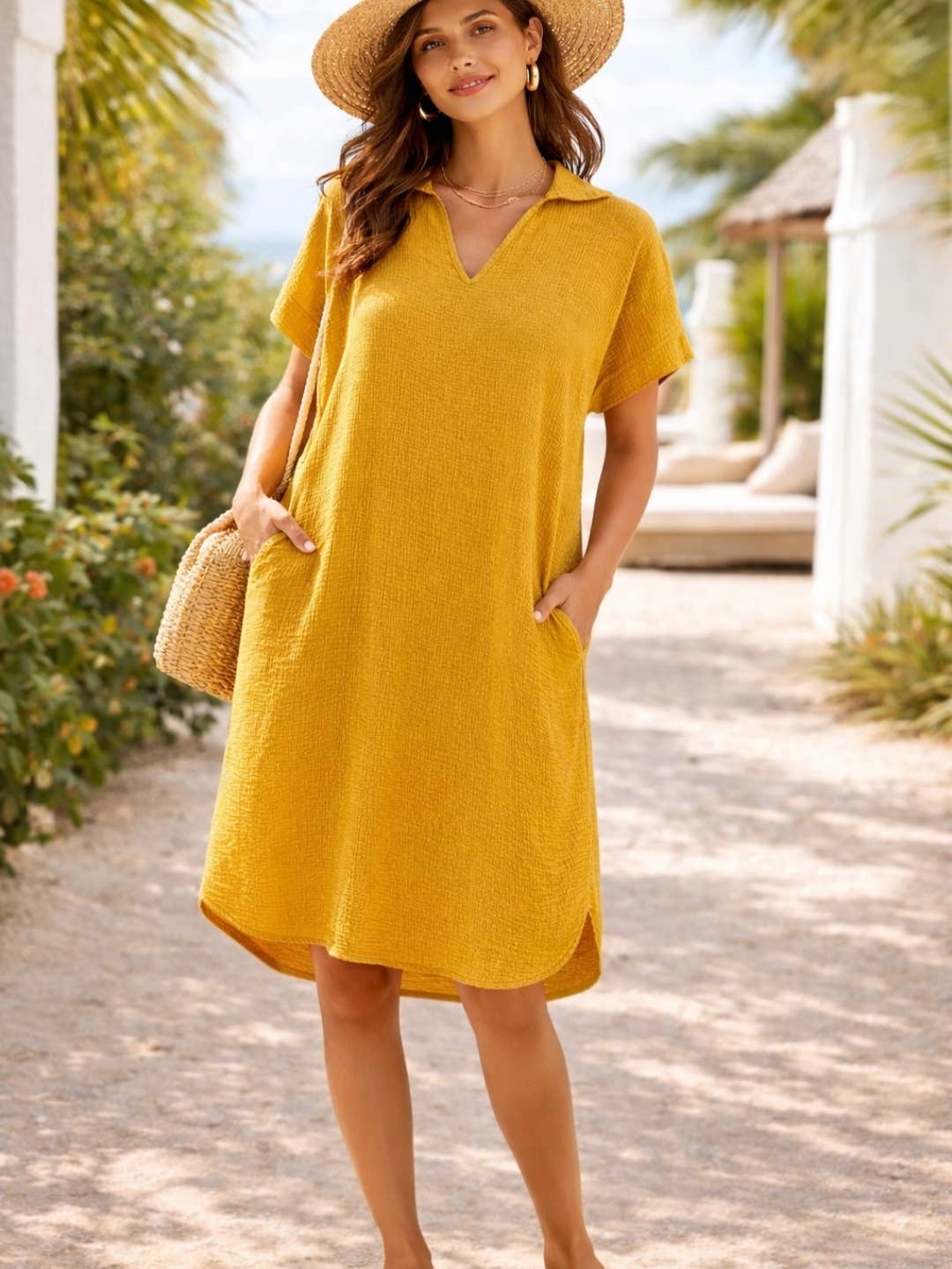 THE EDEN DRESS: Blue