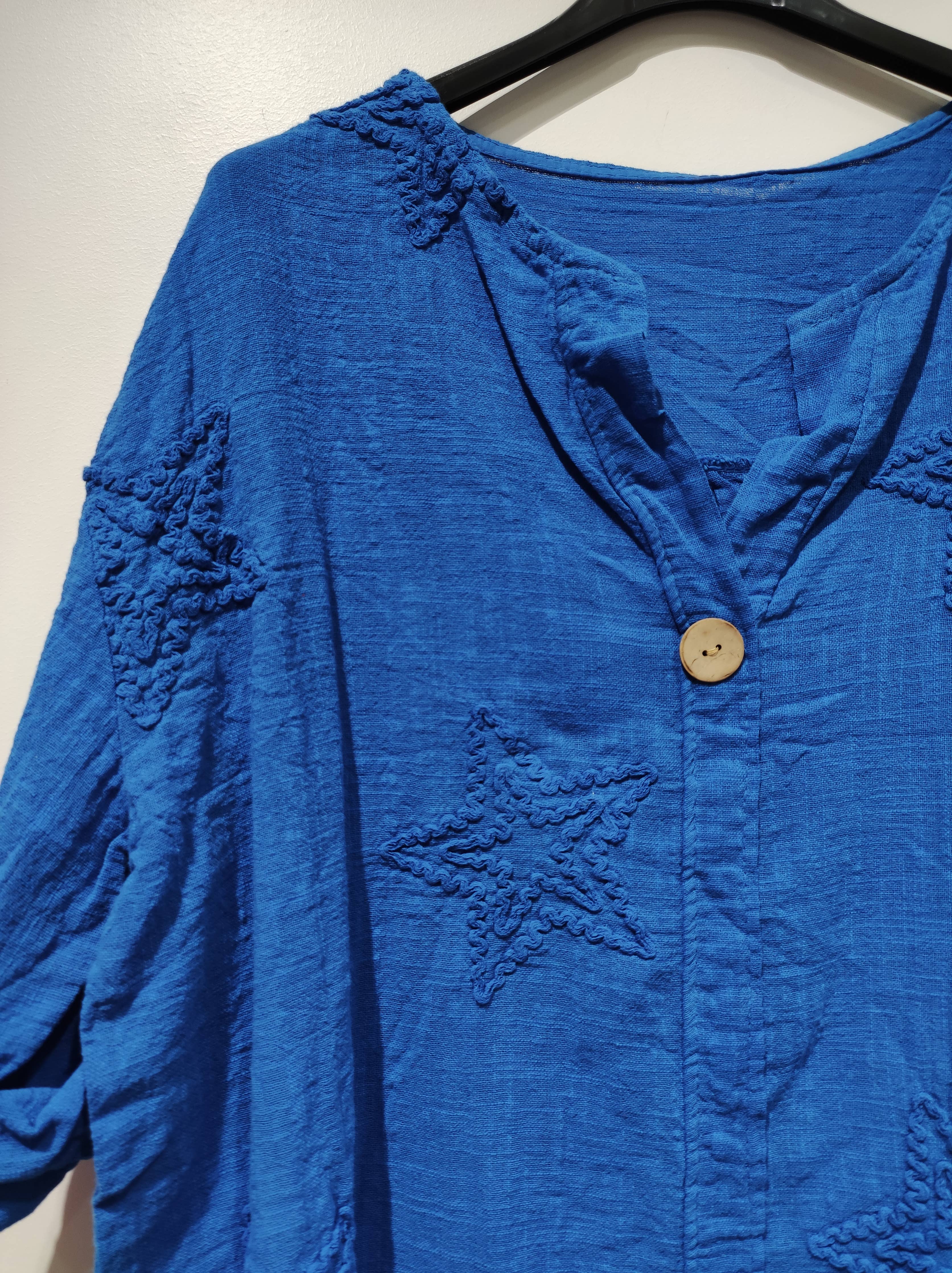 LISA Star Blouse - PE25: Persimmon / YOU(36-46)