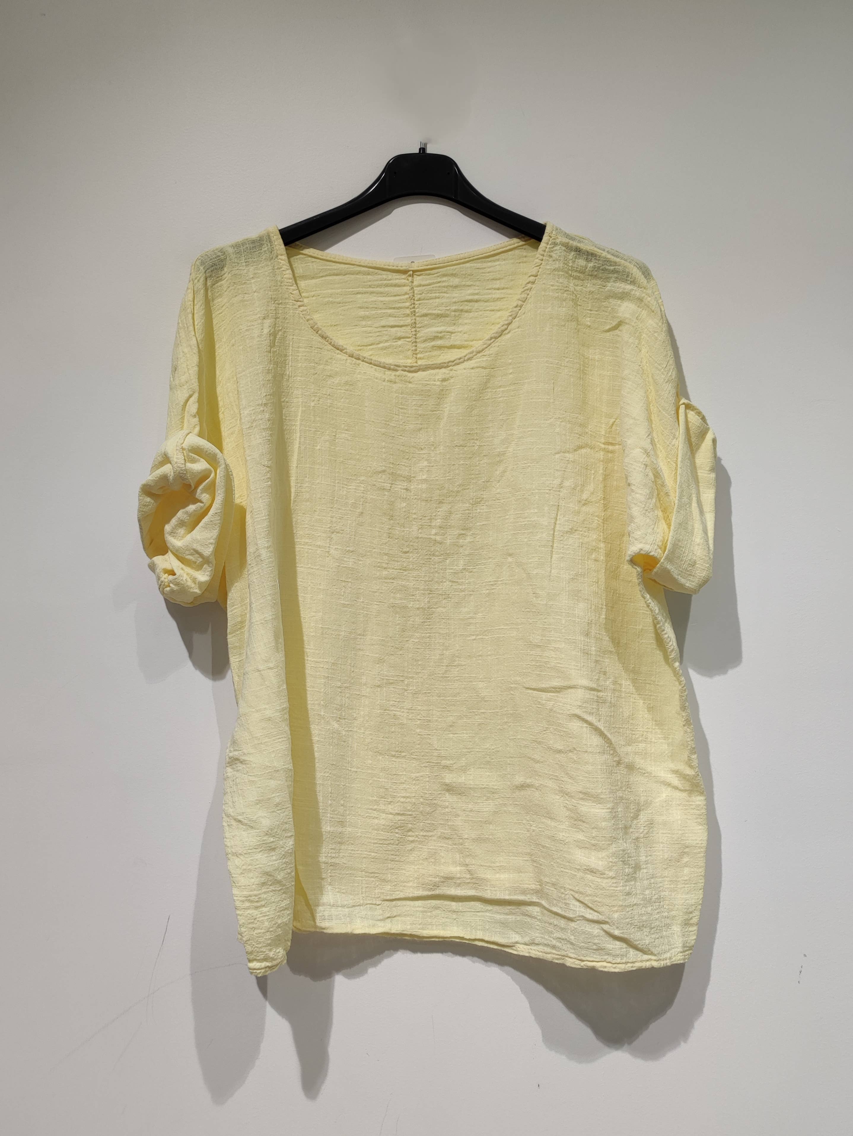 LISA T-shirt small - PE25: TURQUOISE / YOU(36-46)