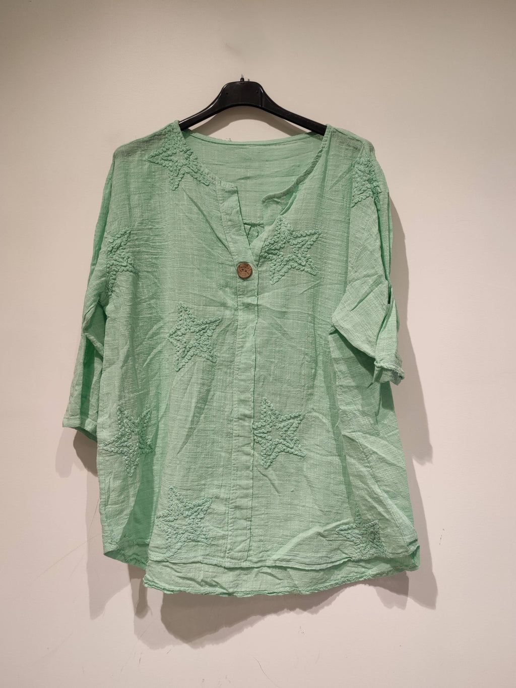 LISA Star Blouse - PE25: Persimmon / YOU(36-46)
