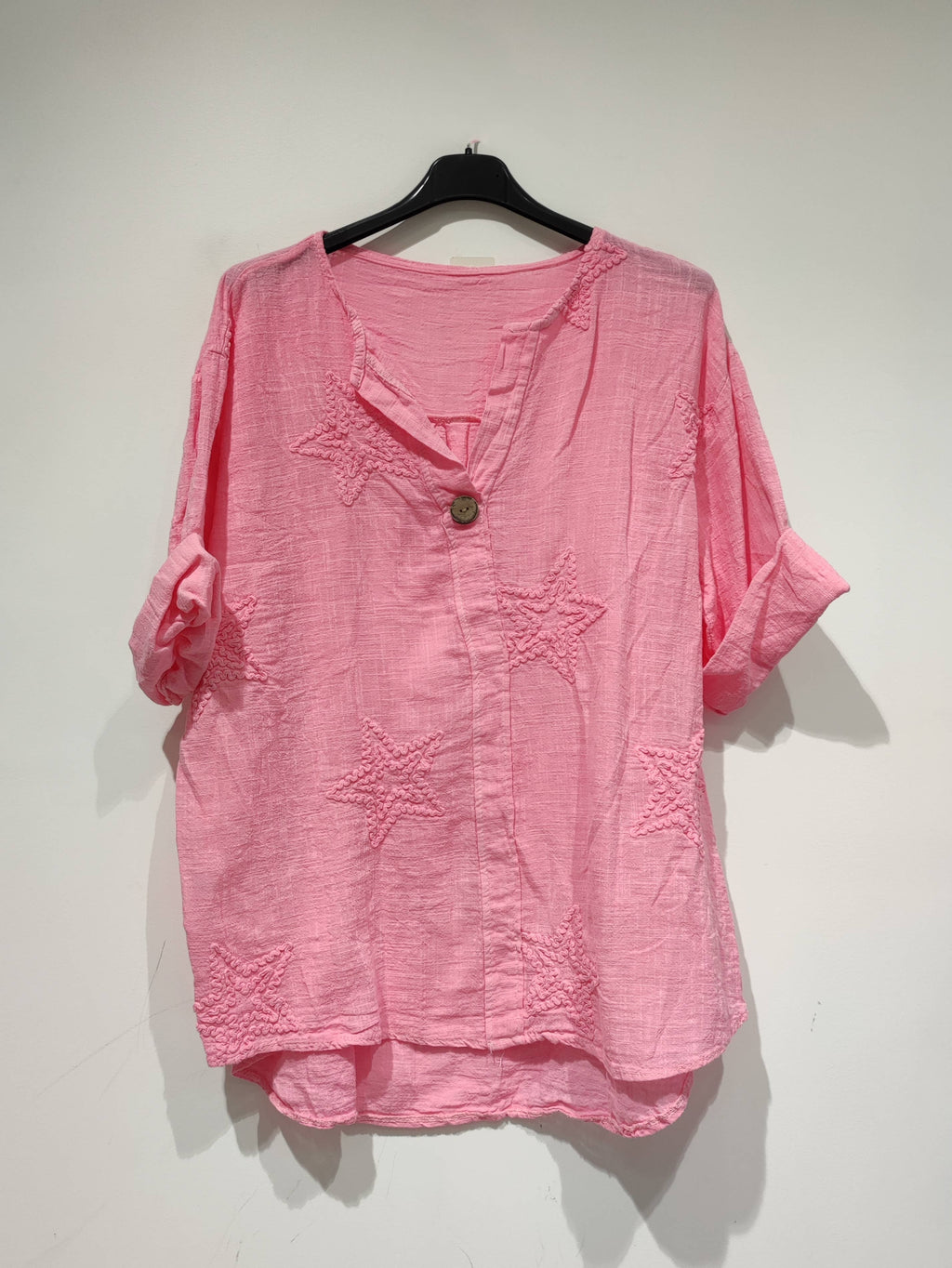 LISA Star Blouse - PE25: Persimmon / YOU(36-46)