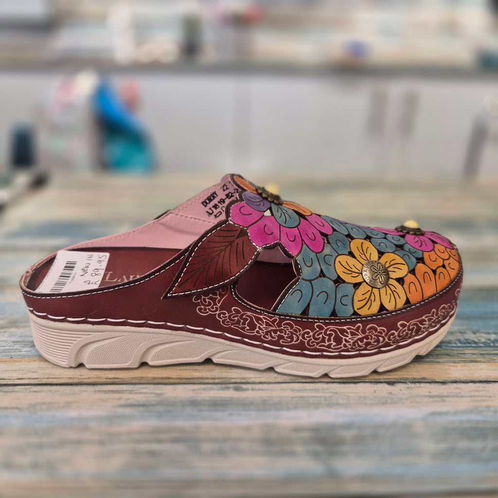 Laura vita dorry leather mules
