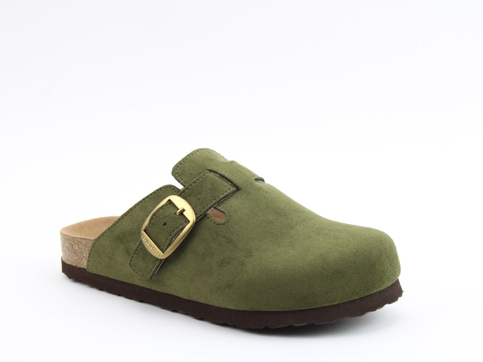 Heavenly feet alessia cool sliders mules khaki