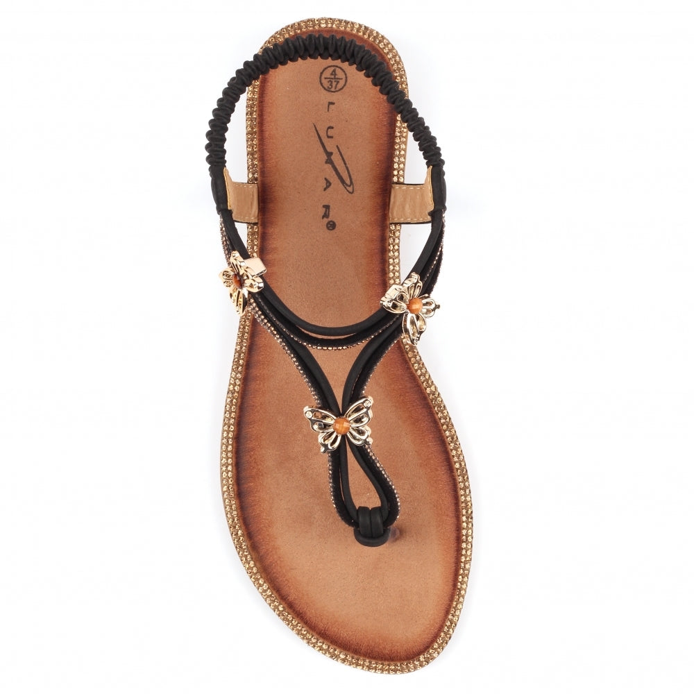 Lunar zentara butterfly sandals