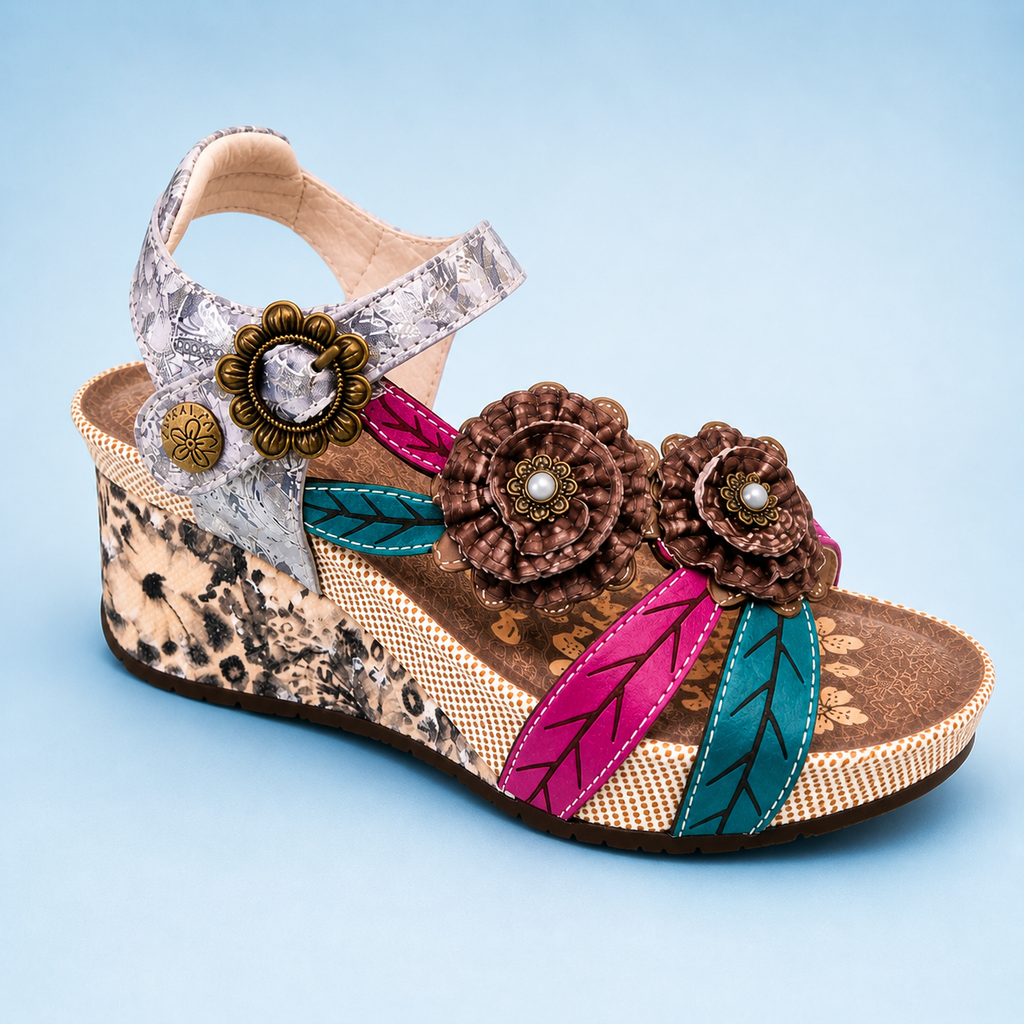 Laura vita wedge sandals